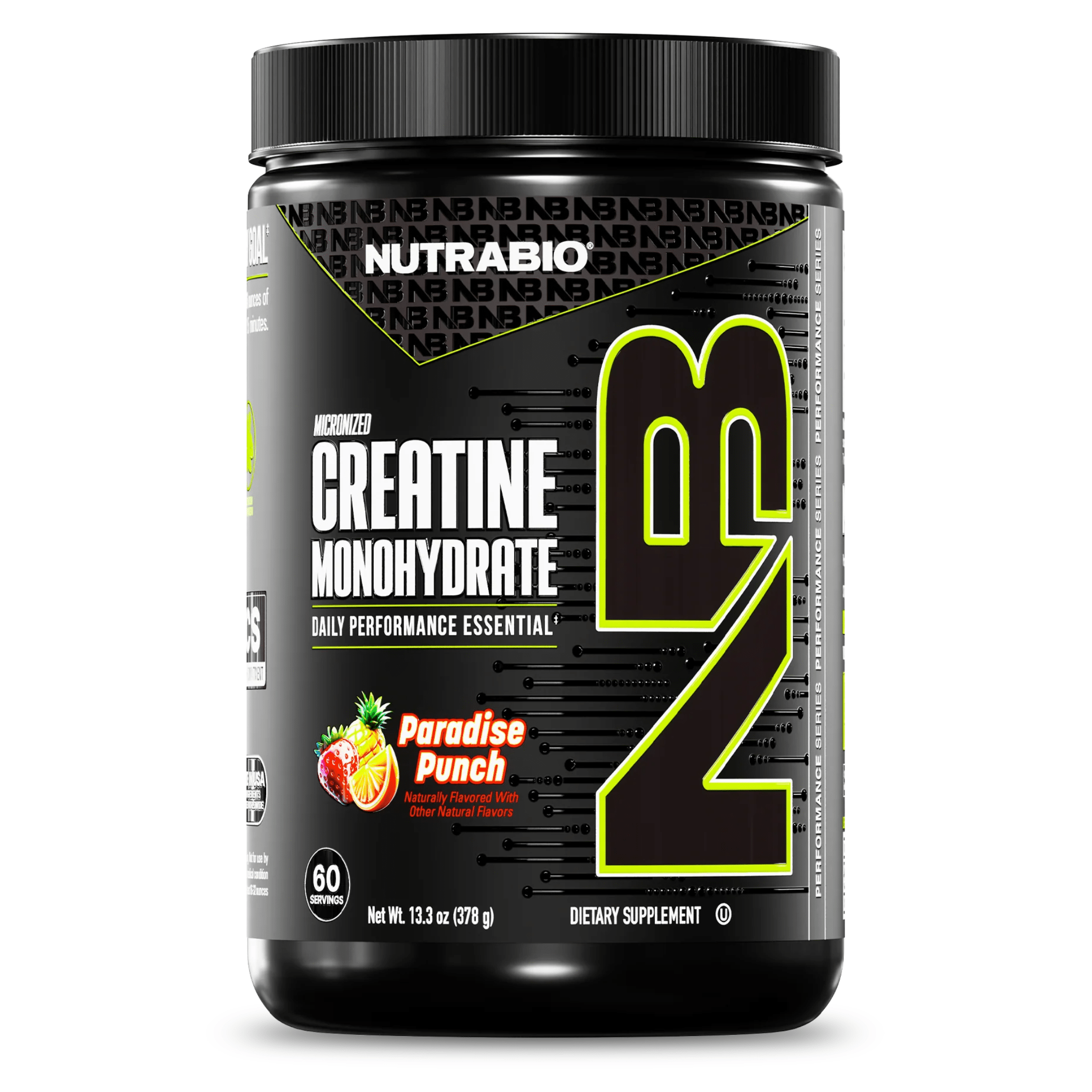 Nutra Bio Creatine Burst, Paradise Punch flavor