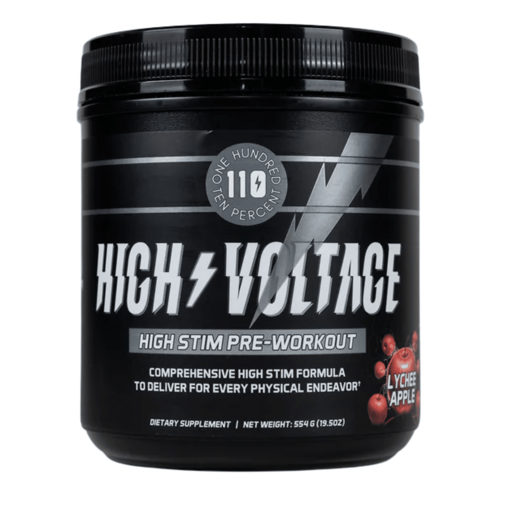 110 Percent High Voltage Pre Workout