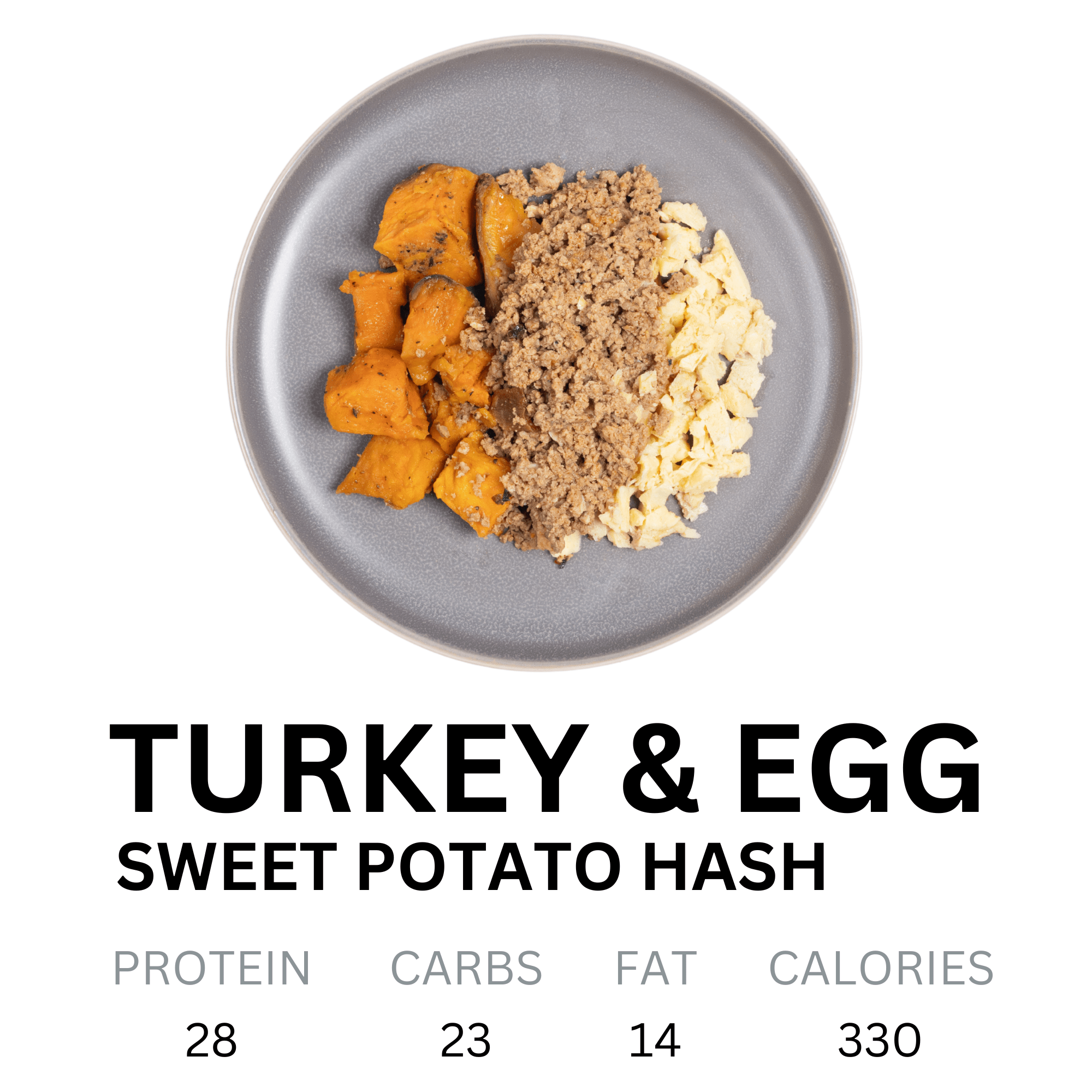 Turkey & Egg Sweet Potato Hash