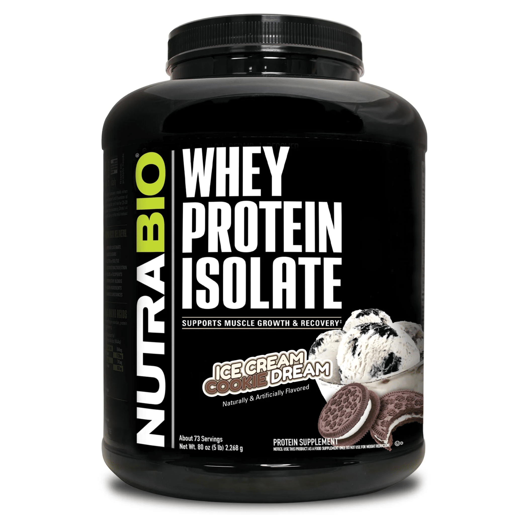 Nutra Bio 100% Whey Isolate