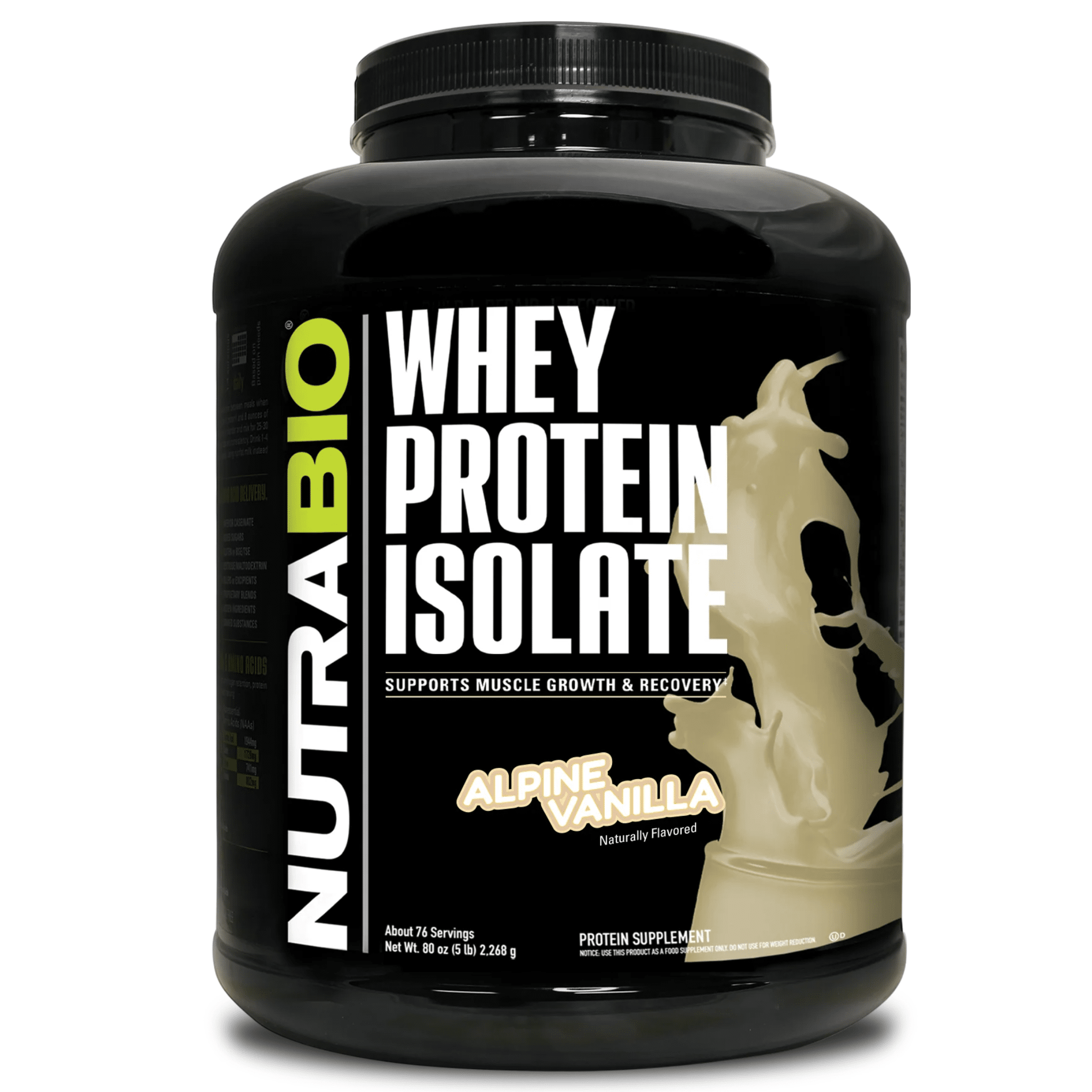 Nutra Bio 100% Whey Isolate