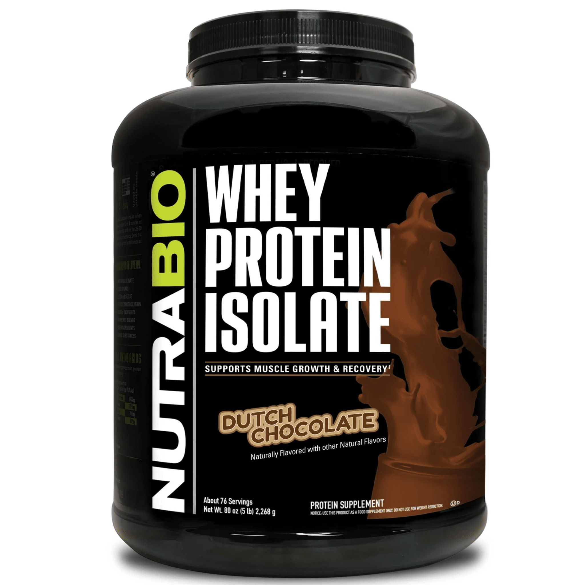 Nutra Bio 100% Whey Isolate