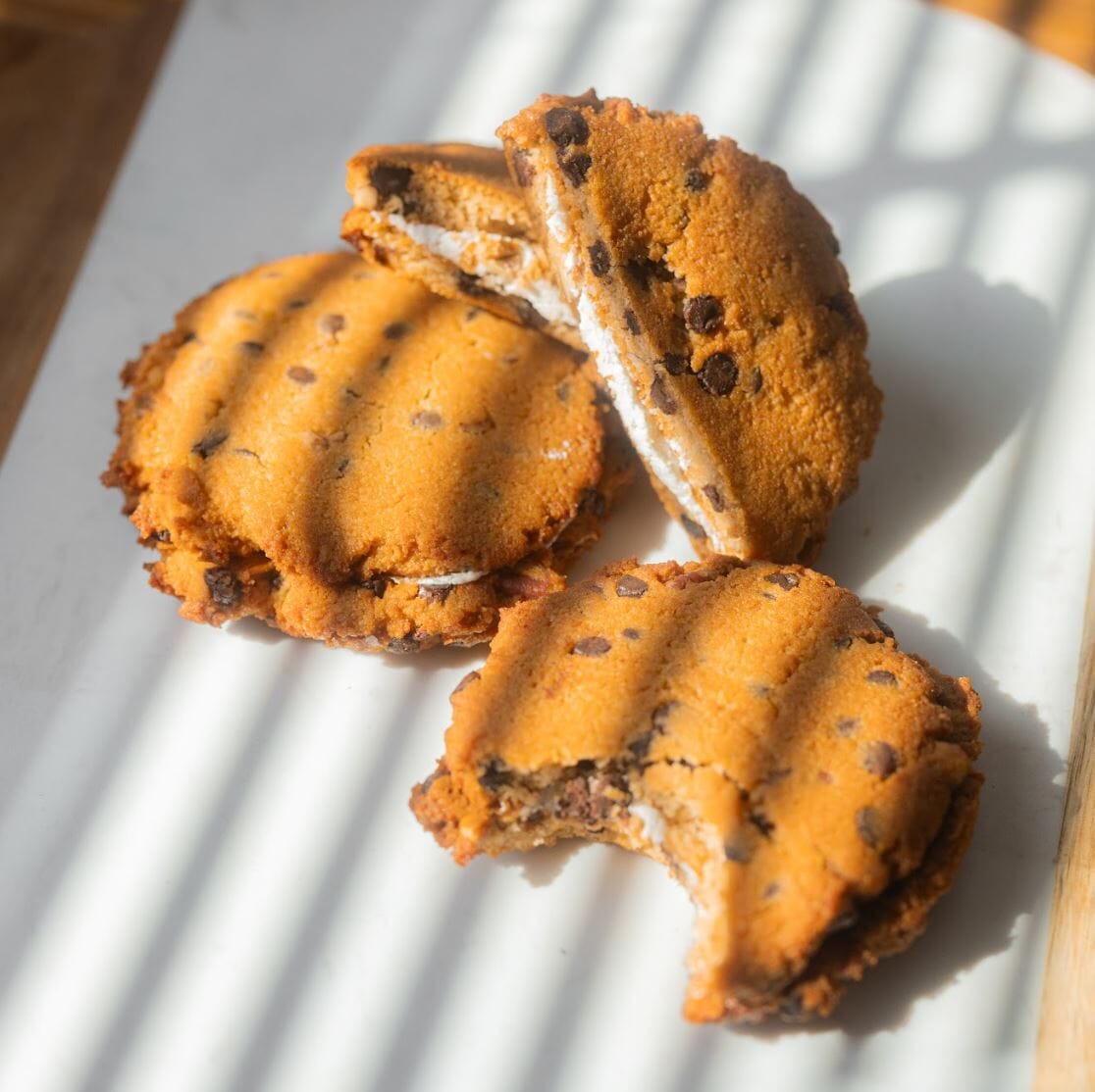 Fresh Baked Protein Cookie Sandwich - Chocolate Chip