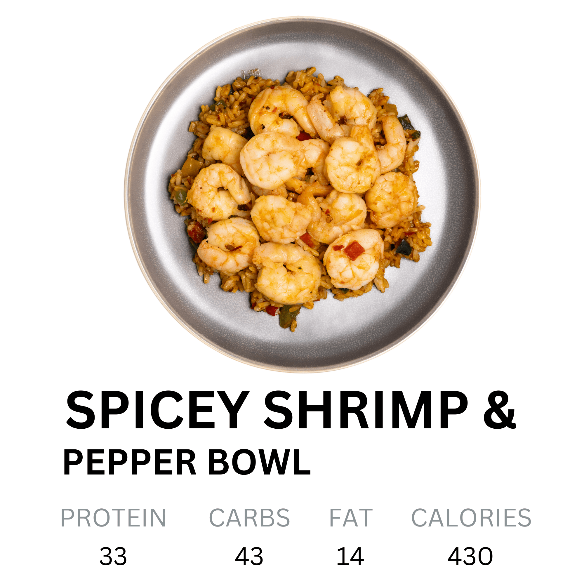 Spicy Shrimp & Pepper Bowl