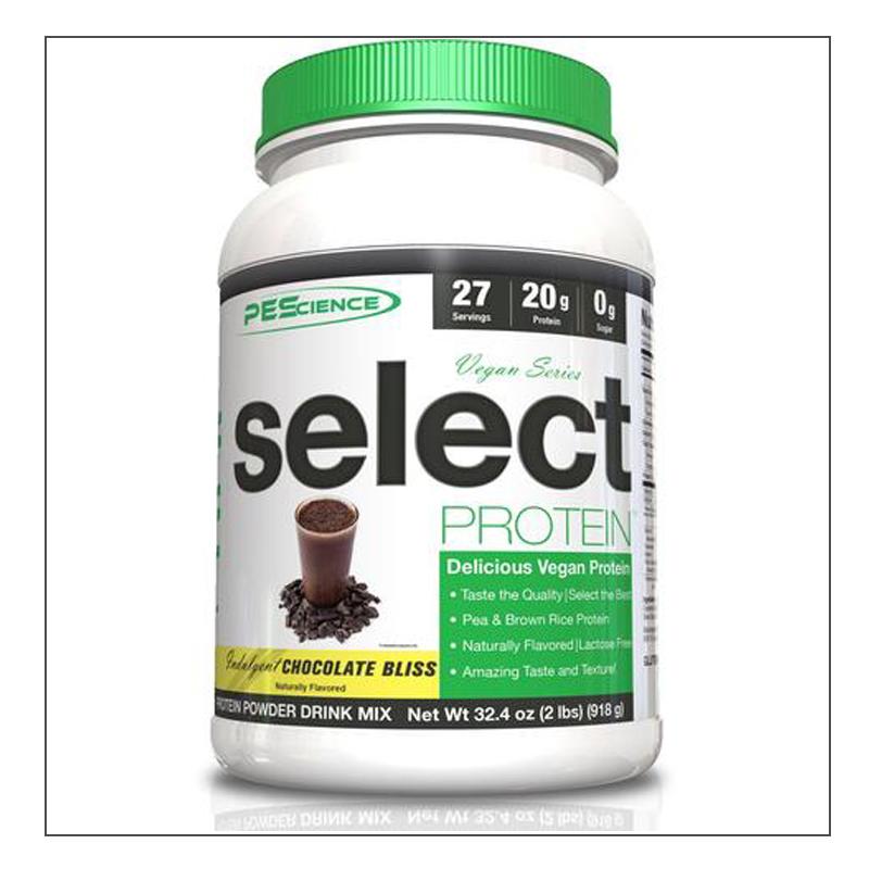 Delightful Chocolate Bliss Flavor PEScience Select Vegan Coalition Nutrition