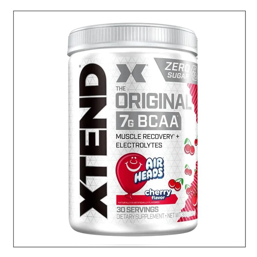 Scivation Xtend amino acid powder, 30 Serving size, Air Heads Cherry flavor
