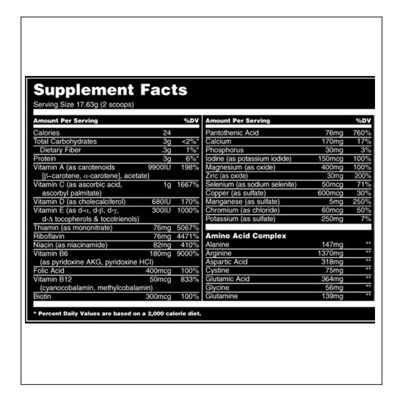 CoalitionNutrition,Universal - Animal Pak Powder - CoalitionNutrition