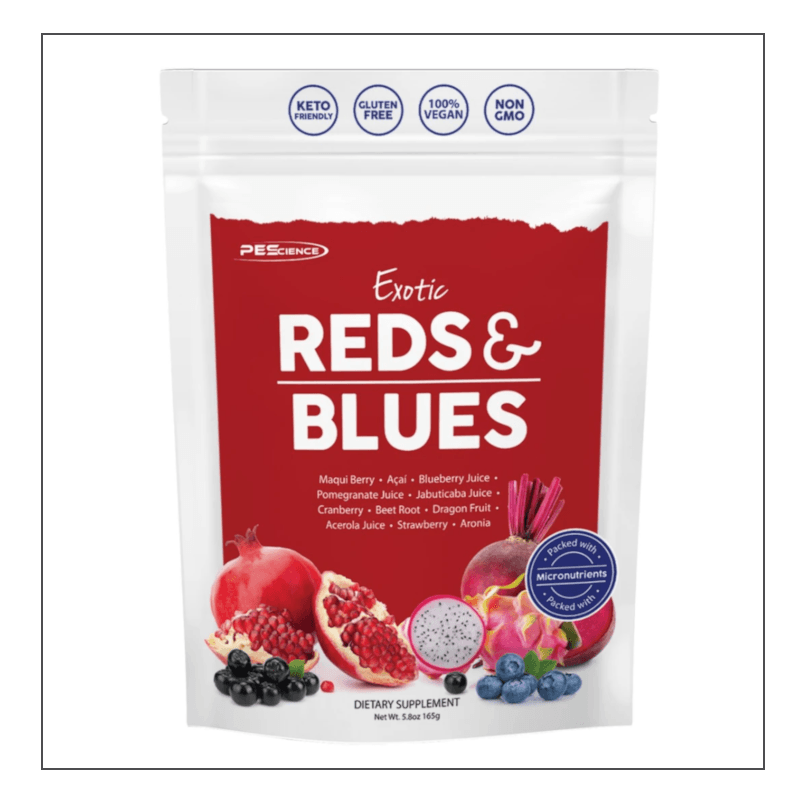 PES Exotic Reds & Blues Antioxidants Coalition Nutrition