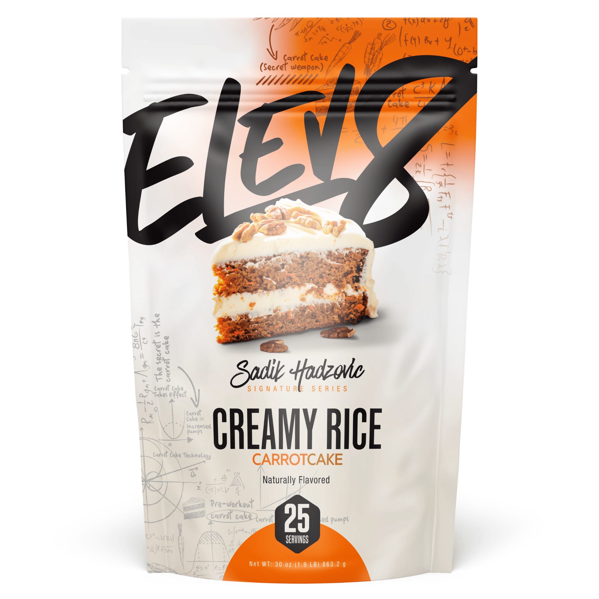 Elev8 Creamy Rice | Fast-Digesting Cream of Rice Carb Powder for Pre-Workout Fuel & Recovery
