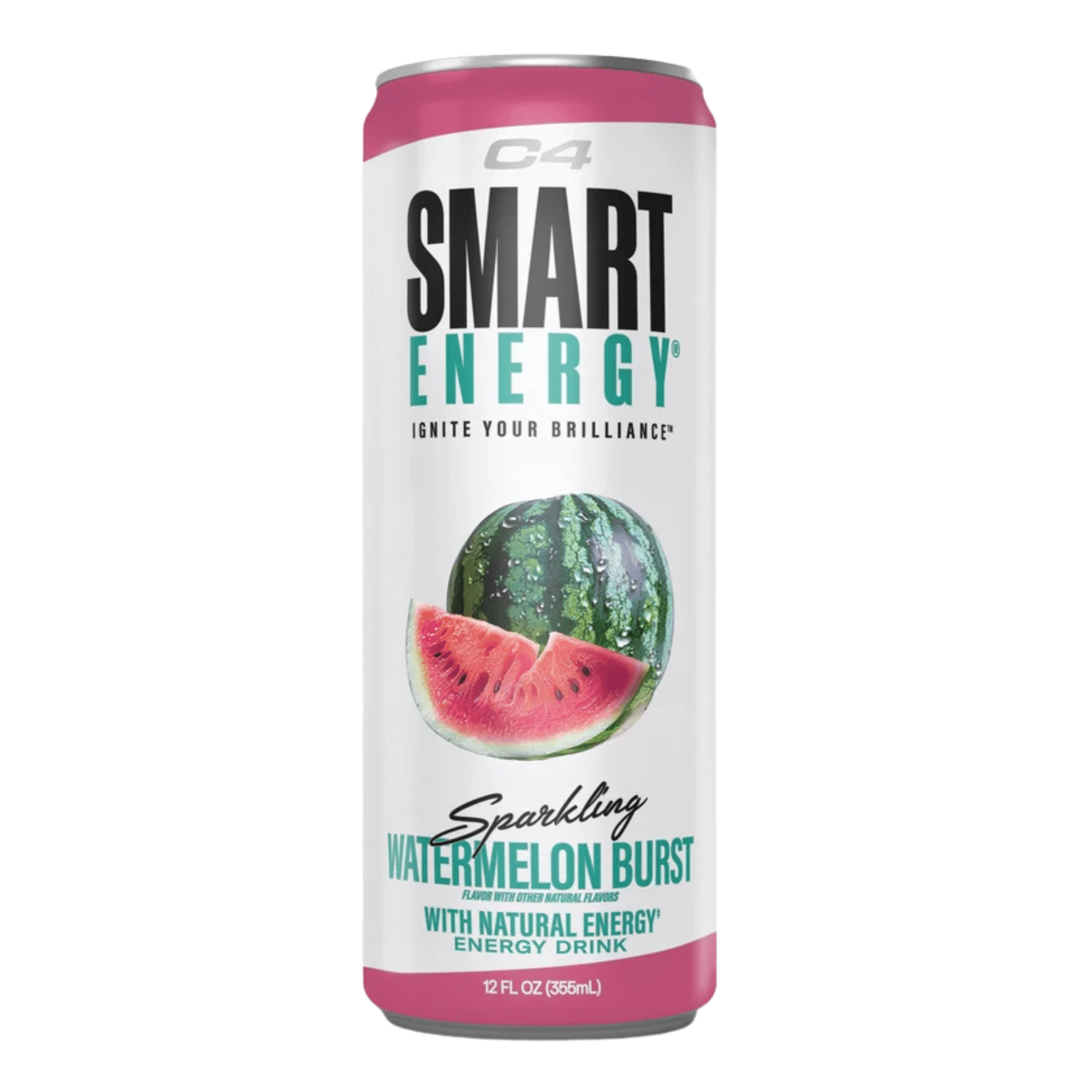 C4 Smart Energy pre-workout powder, 12ct size, Watermelon Burst flavor
