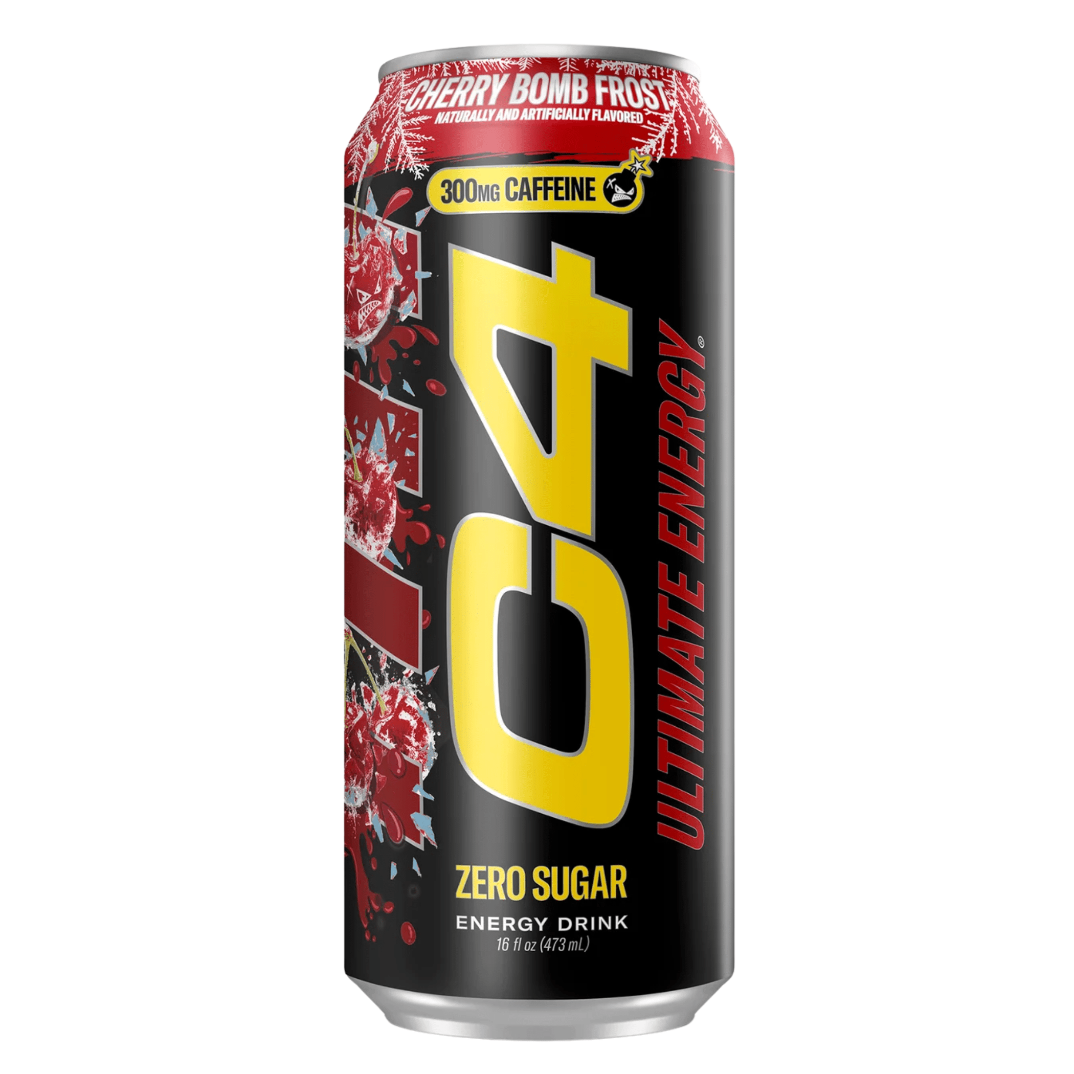 C4 Ultimate Energy® — 300mg Caffeine Performance Energy Drink | 16oz, 12-Pack