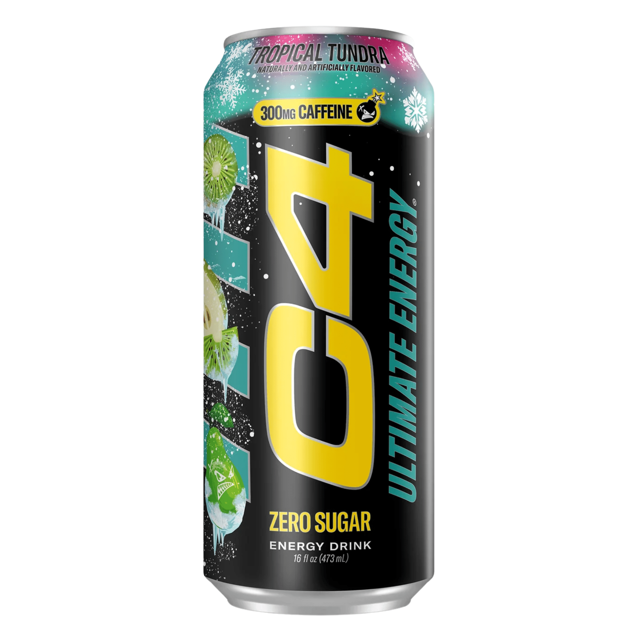 C4 Ultimate Energy® — 300mg Caffeine Performance Energy Drink | 16oz, 12-Pack
