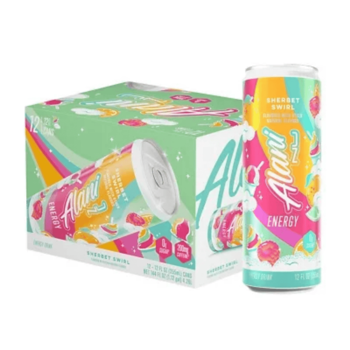 Alani Nu Energy — 200mg Caffeine, Zero Sugar, Built for All-Day Use