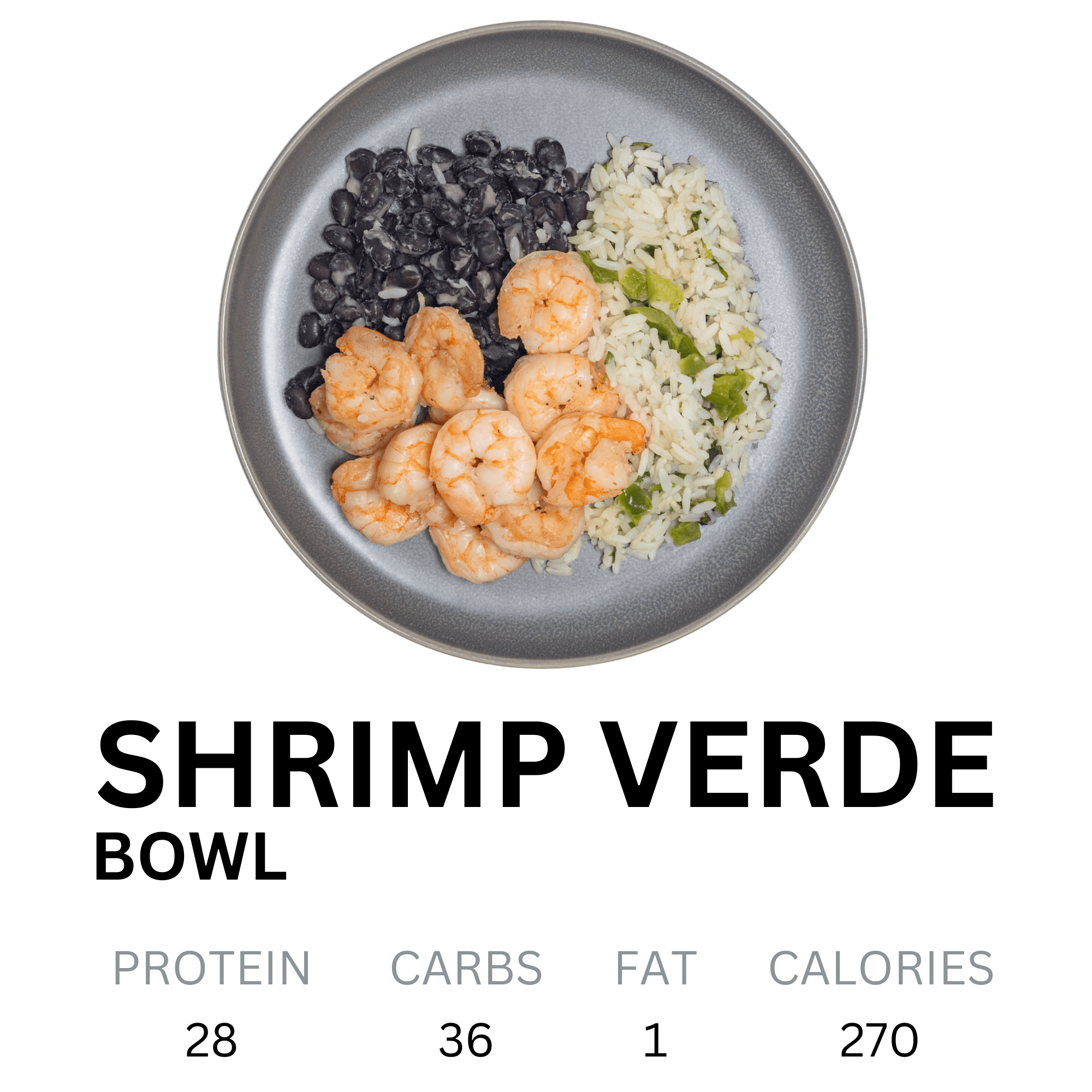 Shrimp Verde Bowl