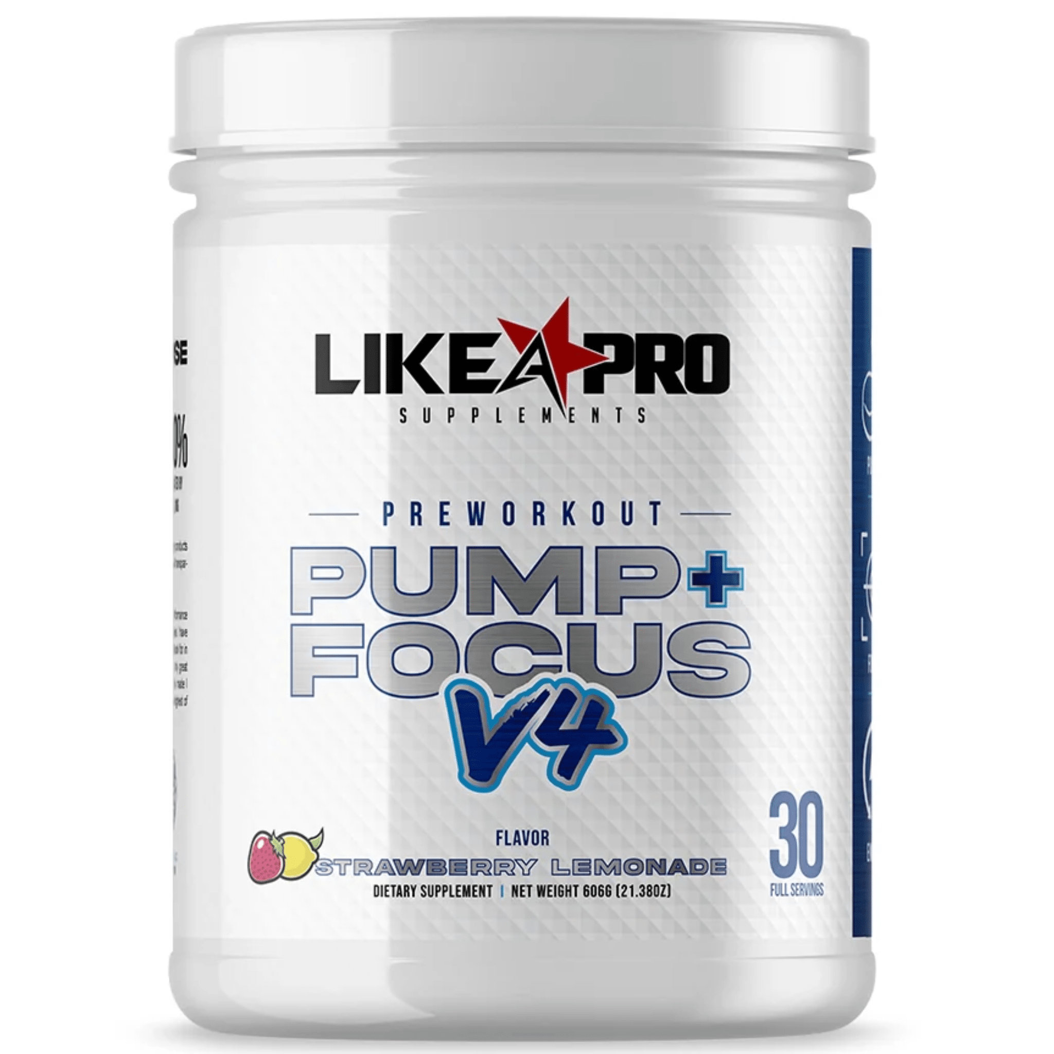 Like A Pro Supplements Preworkout Pump & Focus V4