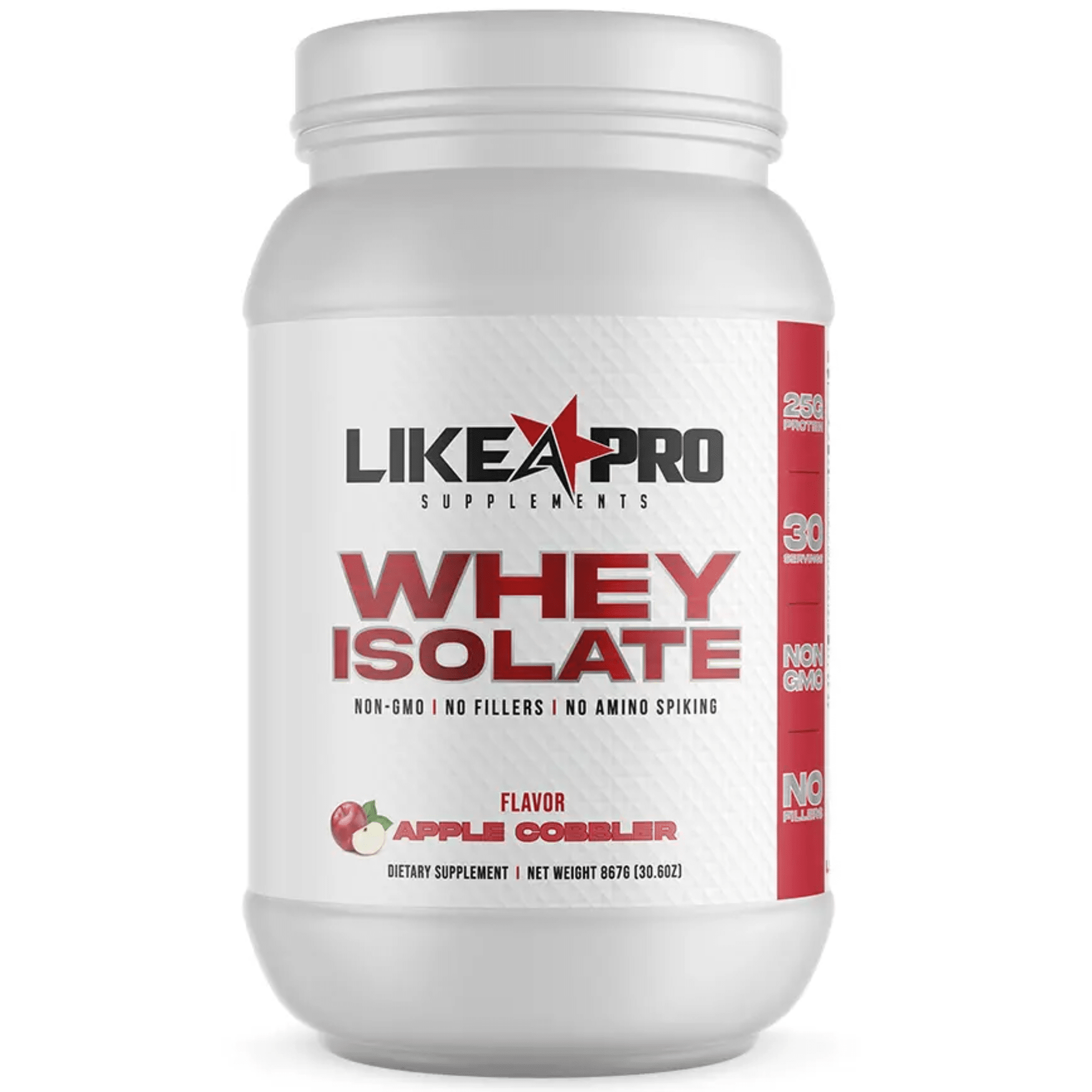 Like A Pro Supplements Whey Protein Isolate