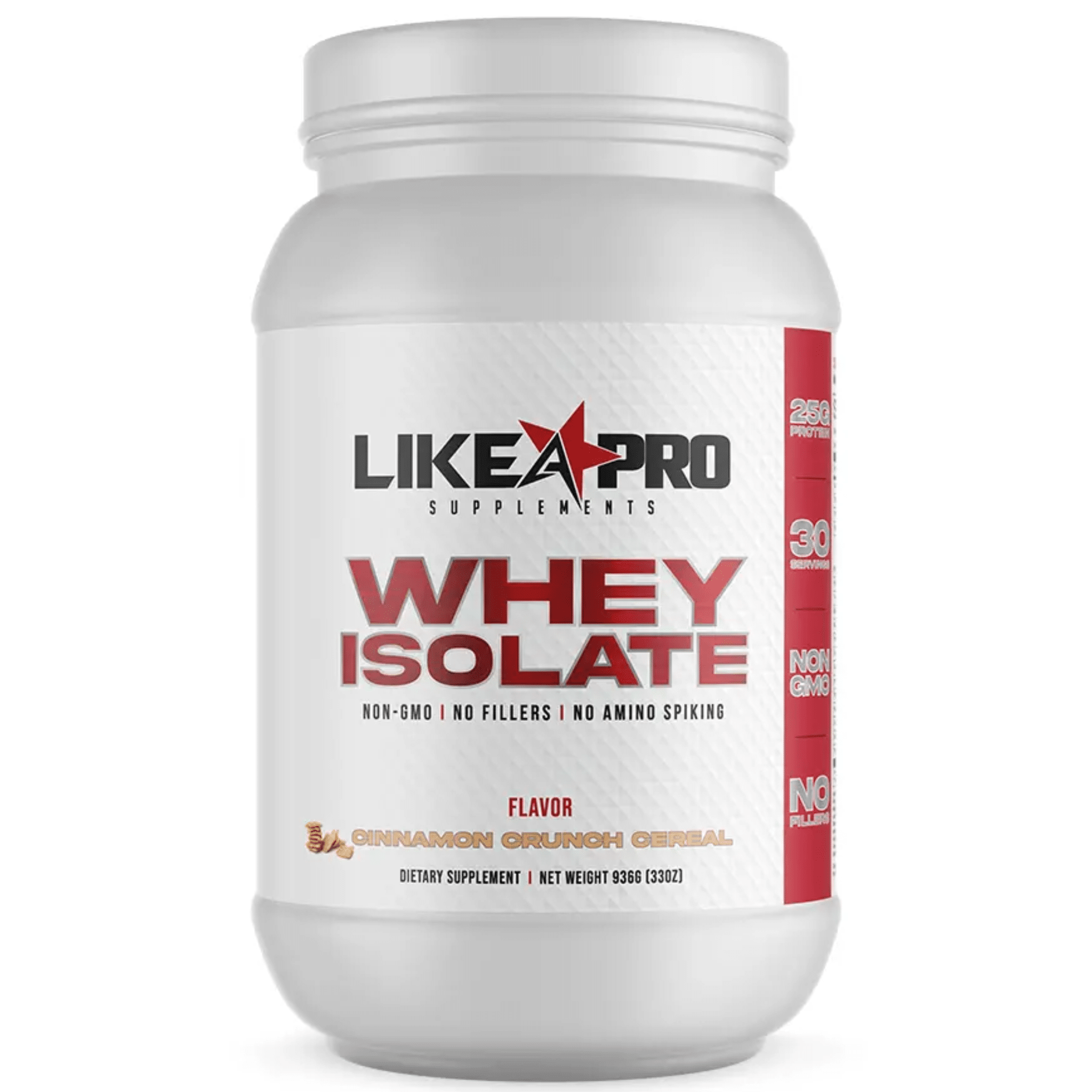 Like A Pro Supplements Whey Protein Isolate