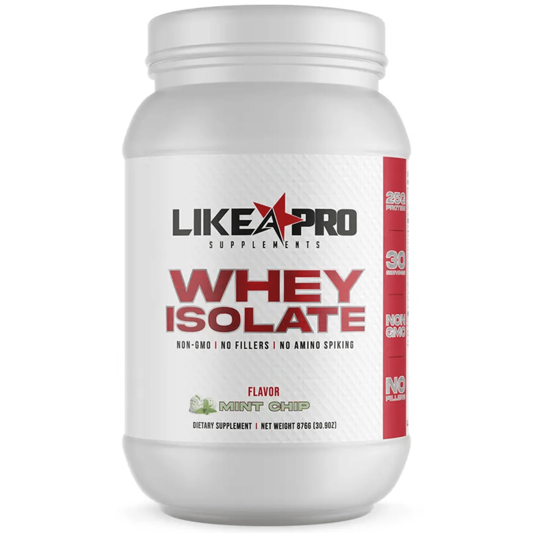 Like A Pro Supplements Whey Protein Isolate