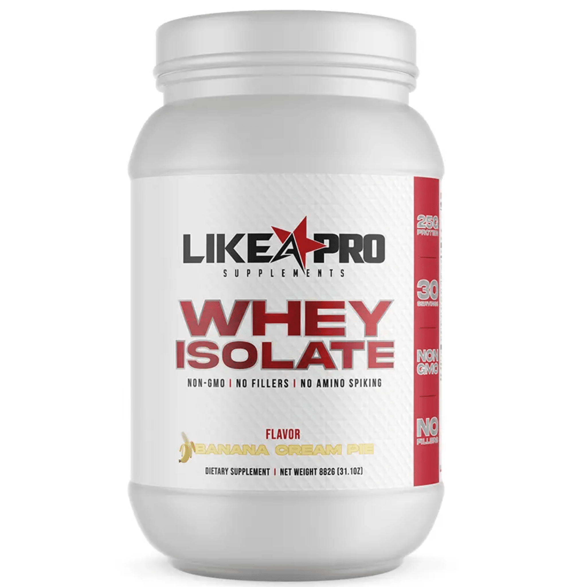 Like A Pro Supplements Whey Protein Isolate