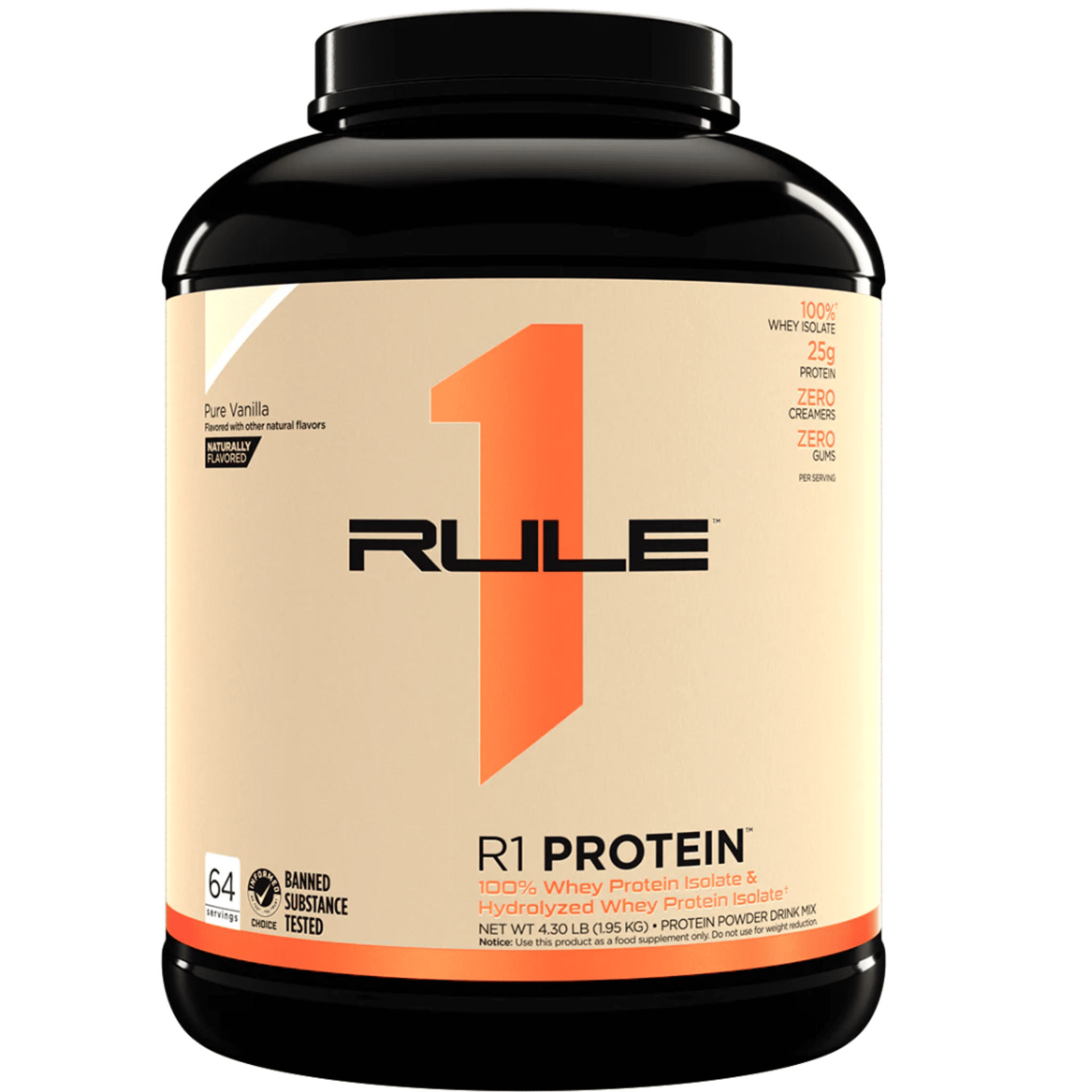 Rule 1 - Protein Naturally Flavored and Sweetened