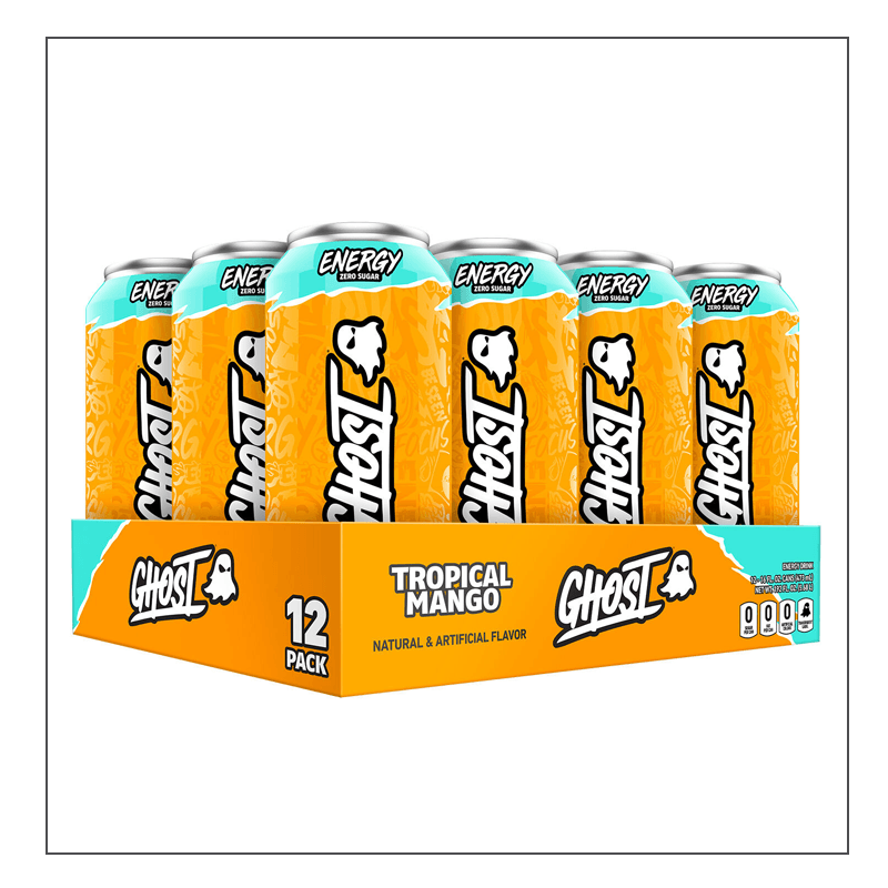 12 Pack Tropical Mango Ghost Energy Coalition Nutrition