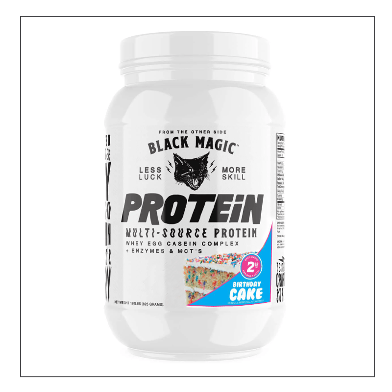 Birthday Cake 2lb. Black Magic MULTI Source Protein Coalition Nutrition