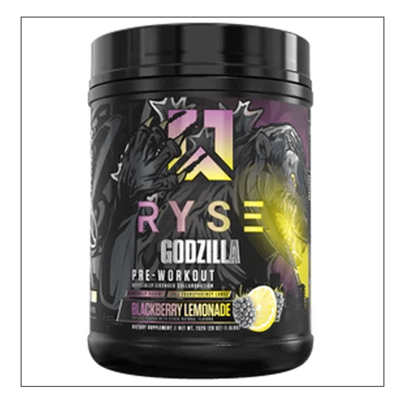 Blackberry Lemonade RYSE Godzilla Pre Workout Coalition Nutrition