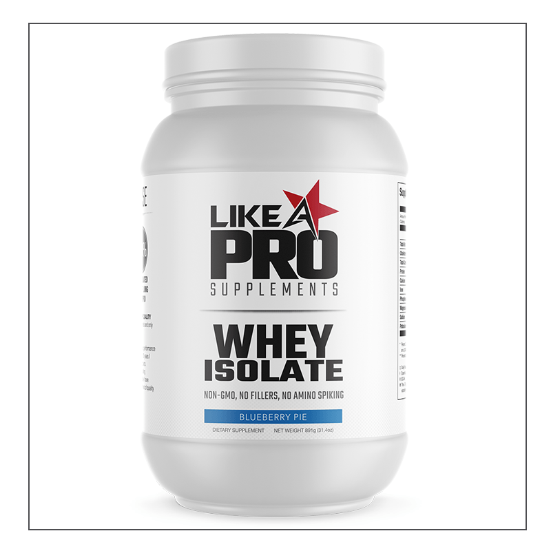 Blueberry Pie Whey Isolate Flavor Like A Pro Supplements Coalition Nutrition 