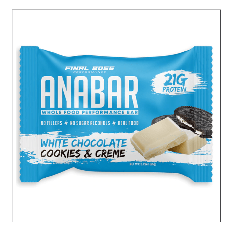 White Chocolate Cookies & Creme Single Final Boss Performance Anabar Coalition Nutrition