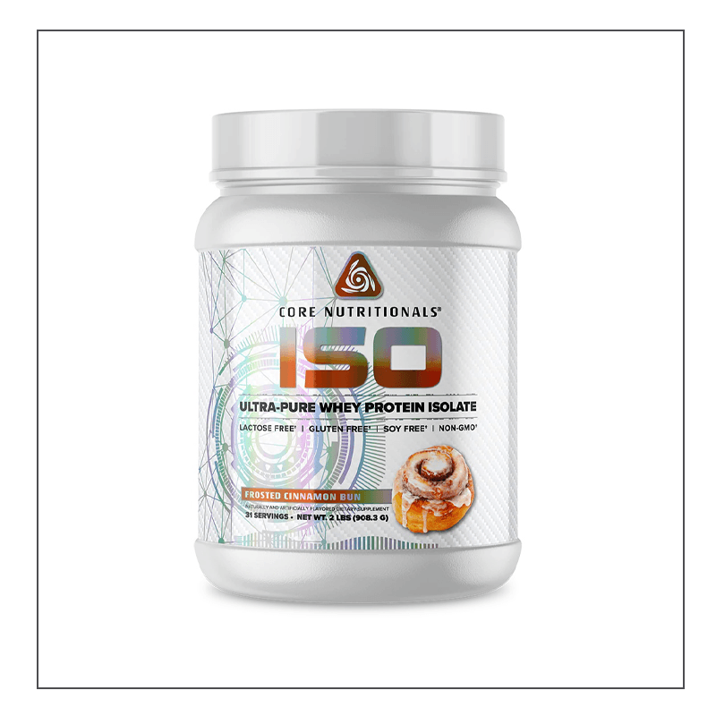 Frosted Cinnamon Bun 2lb. Core Nutritionals ISO Coalition Nutritions