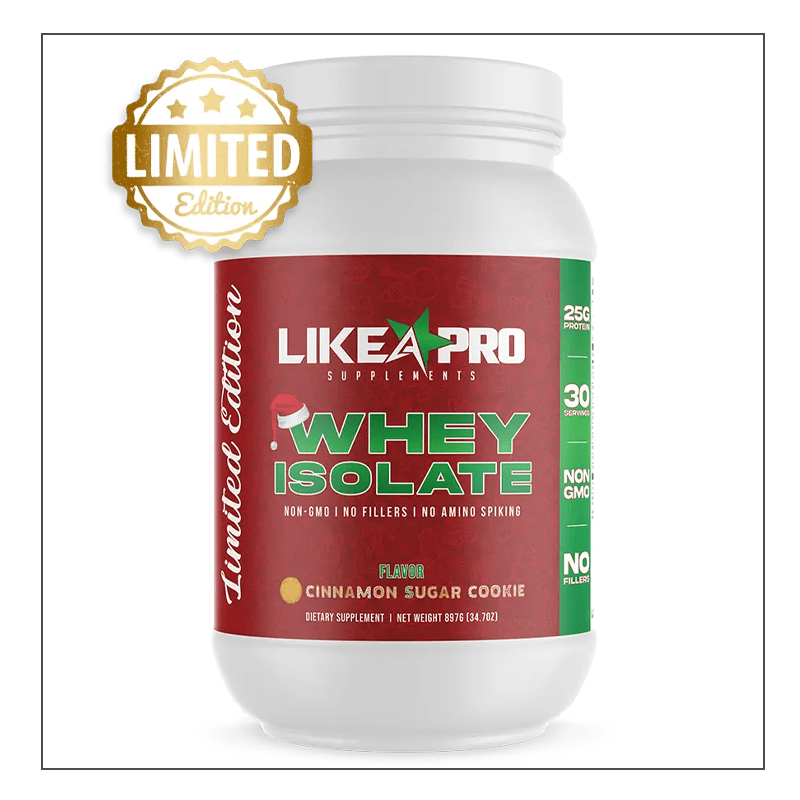 Cinnamon Sugar Cookie Whey Isolate Like A Pro Supplements Coalition Nutrition 