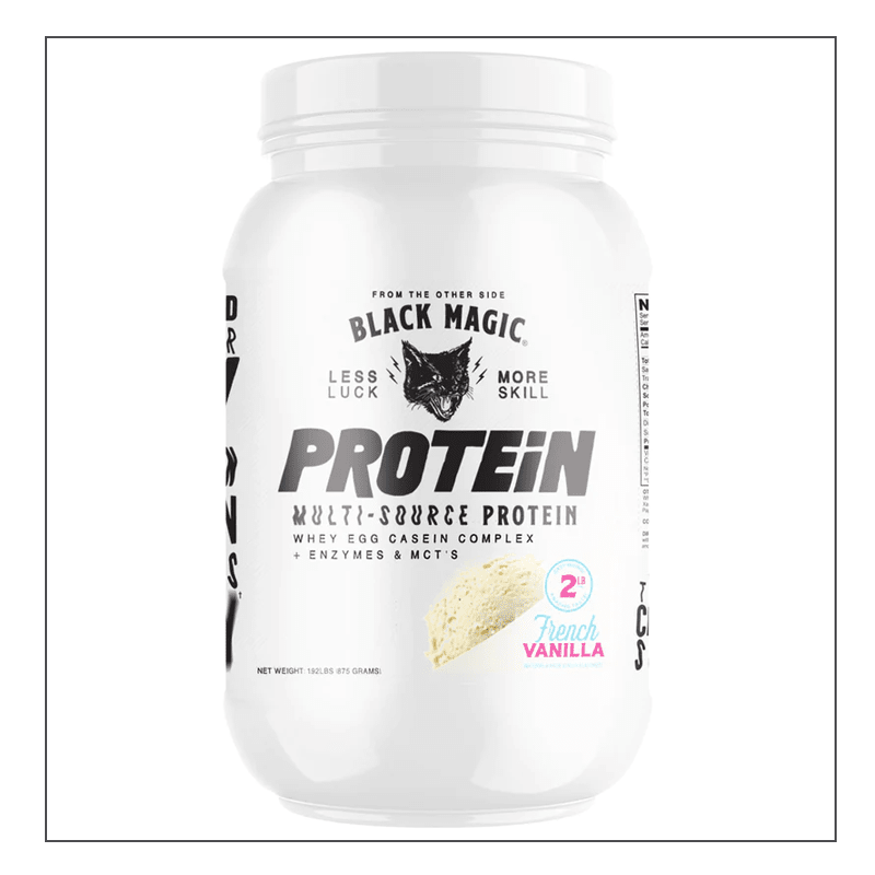 French Vanilla 2lb. Black Magic MULTI Source Protein Coalition Nutrition
