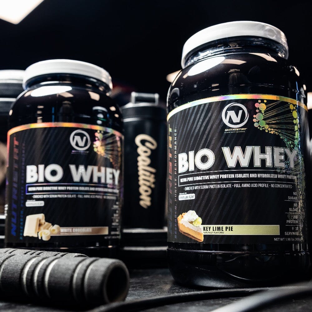 Key Lime Pie and White Chocolate Nutristat Bio Whey Coalition Nutrition