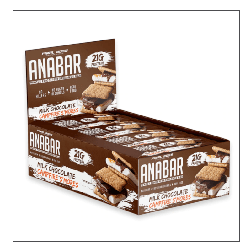 Milk Chocolate Campfire S'more 12 pack Final Boss Performance Anabar Coalition Nutrition