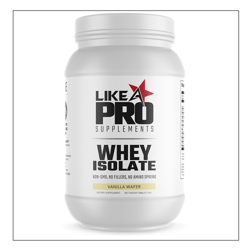 Vanilla Wafer Whey Isolate Flavor Like A Pro Supplements Coalition Nutrition 