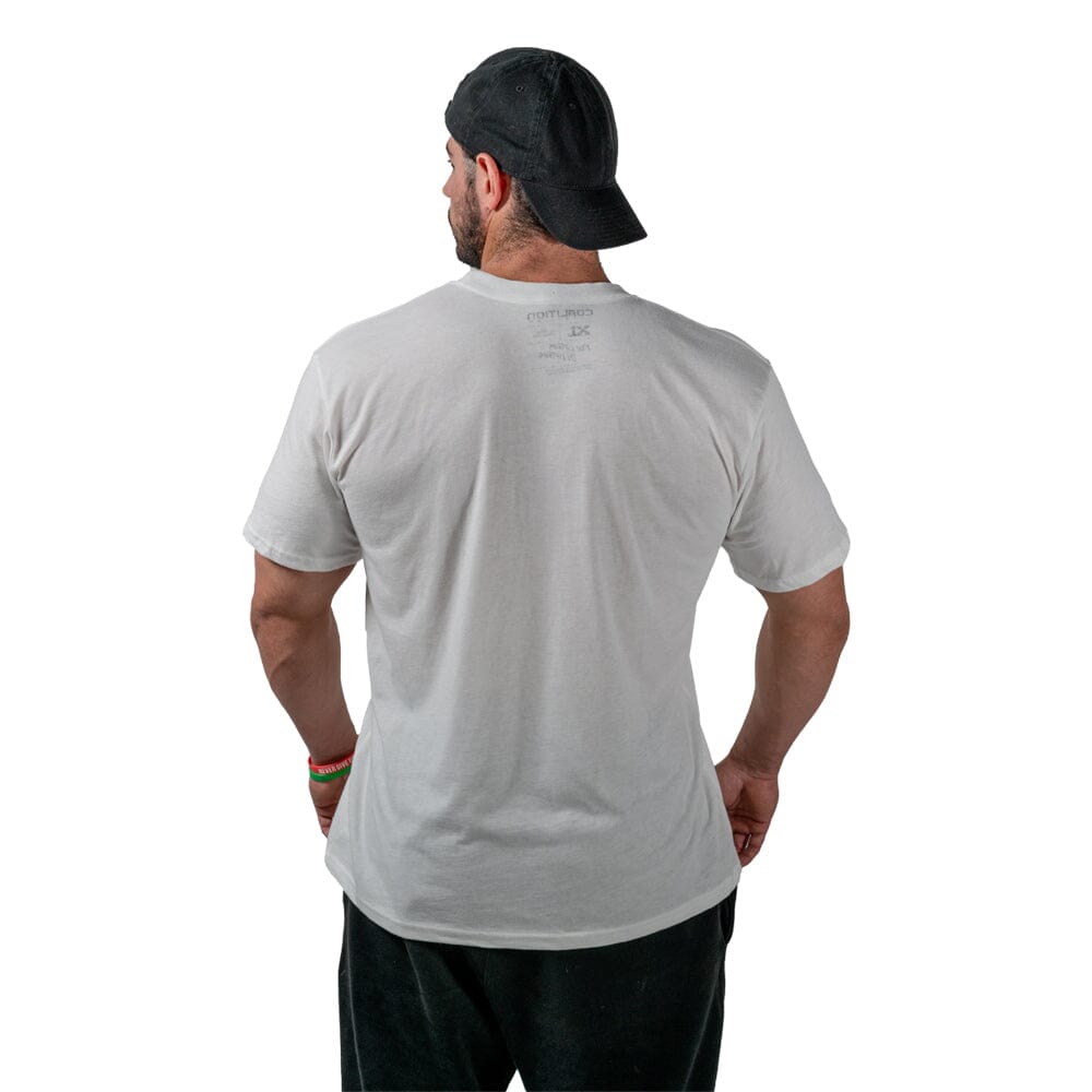 Coalition Nutrition Premium Black Logo Tee - White