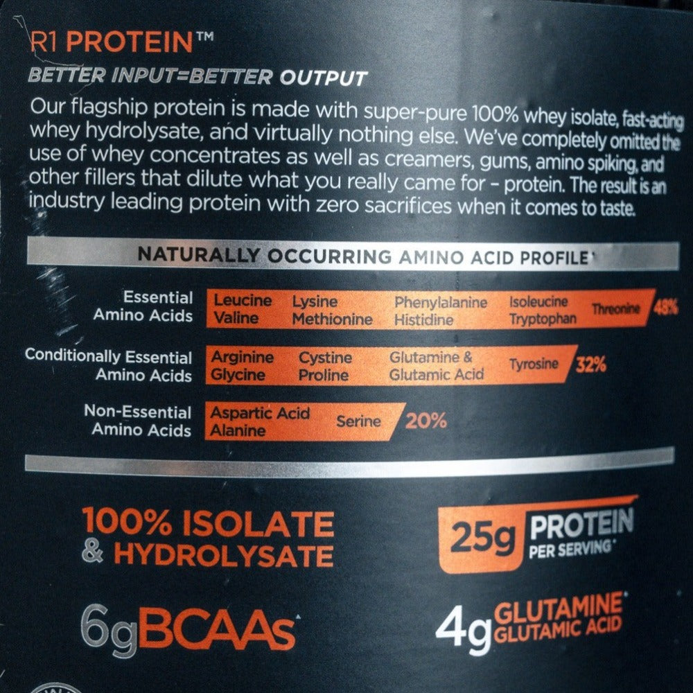 R1 Protein Coalition Nutrition