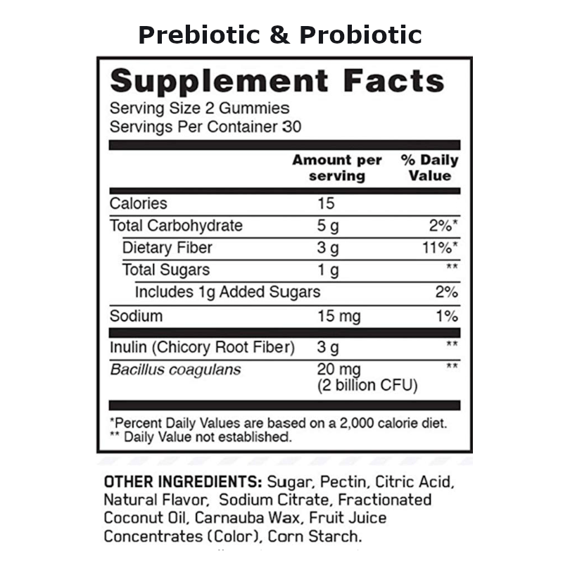 Optimum Nutrition Probiotic Gummies