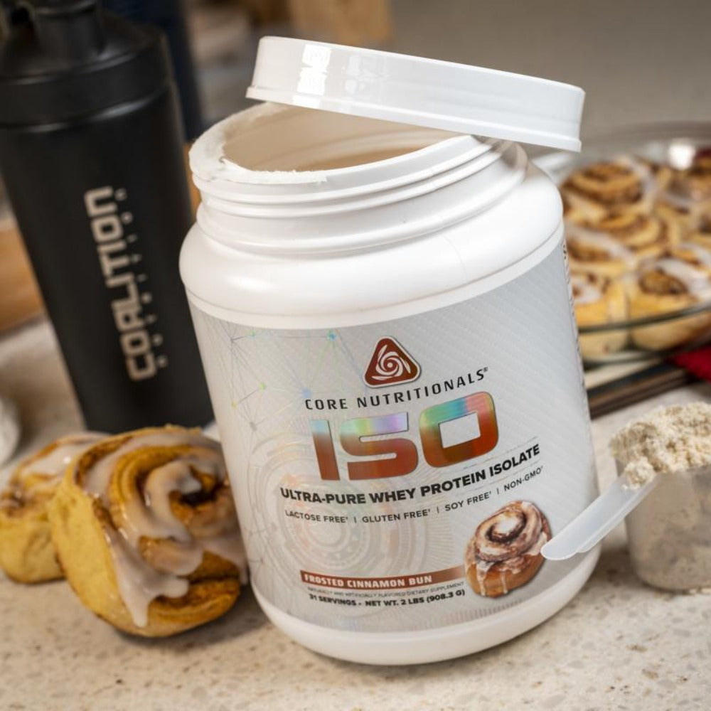 Frosted Cinnamon Bun Core Nutritionals ISO Coalition Nutritions