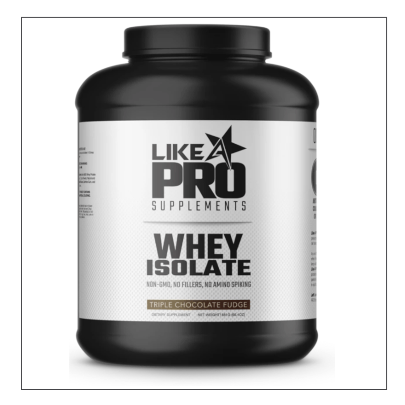 Triple Chocolate Fudge Whey Isolate Like A Pro Supplements Coalition Nutrition 