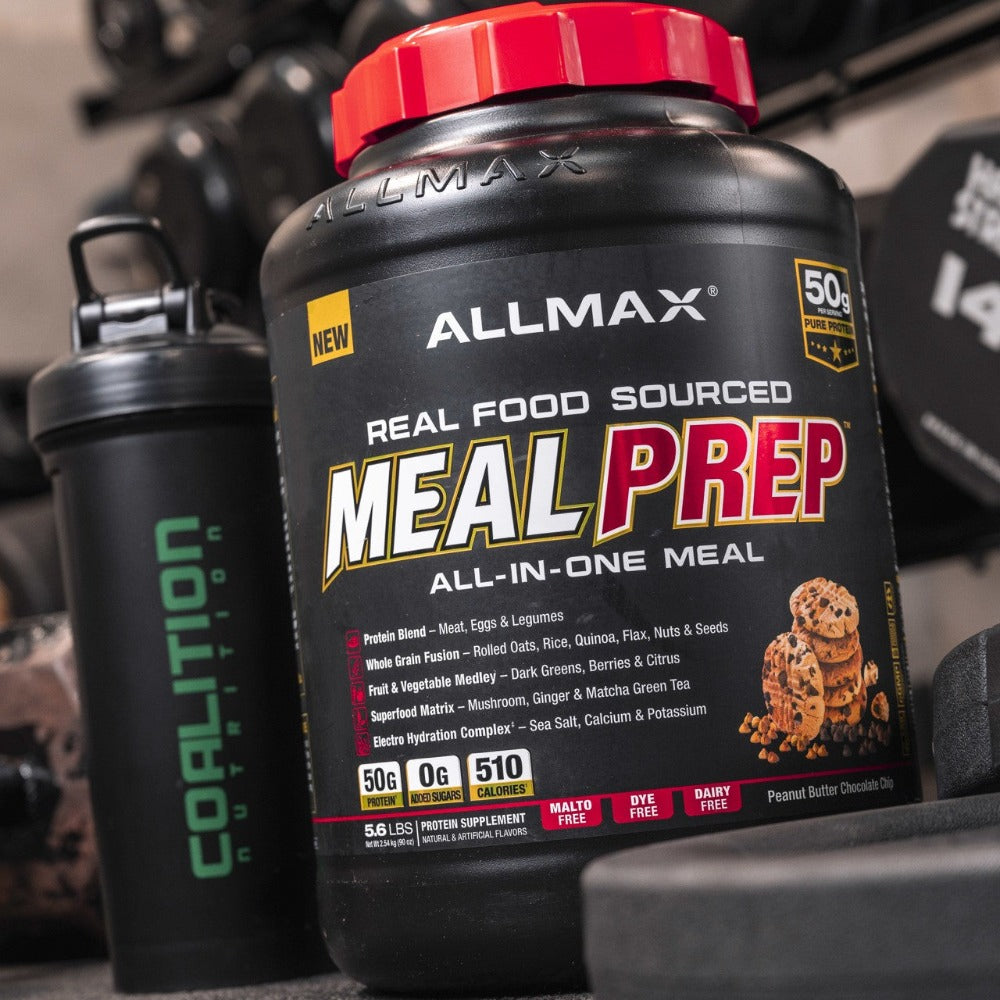 Peanut Butter Chocolate Chip AllMax Meal Prep Coalition Nutrition